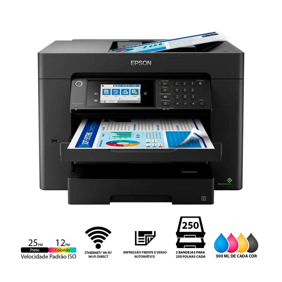 Epson WorkForce WF-7840 | Com Bulk-Ink